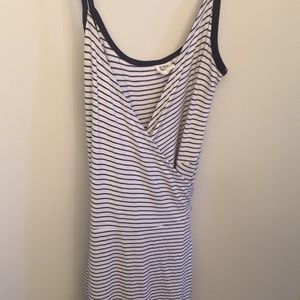 Gap Wrap Striped Dress